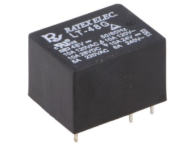 Releu Electromagnetic SPDT 48VDC 10A foto