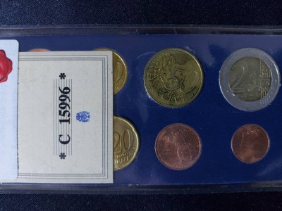 Euro set - Finlanda 1999 - 2002 , UNC - 8 monede foto