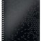 Caiet de birou Leitz WOW, PP, FSC, reciclabil, A4, 80 coli, cu spira, dictando