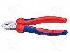 Clesti laterali, pentru taiere, 125mm, otel crom-vanadium, KNIPEX - 70 02 125