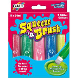 Galt Squeeze&#039;n Brush - 5 culori cu sclipici