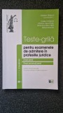 TESTE GRILA DE ADMITERE IN PROFESIILE JURIDICE - Stoica