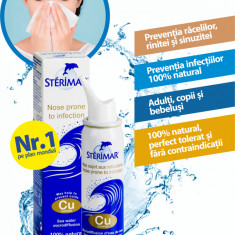 Sterimar Cupru spray cu apa de mare, 100 ml, Laboratoires Fumouze