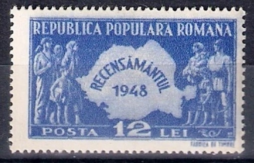 1948 - Recensamantul, neuzata
