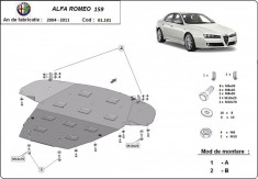 Scut motor metalic Alfa Romeo 159 2005-2011 foto