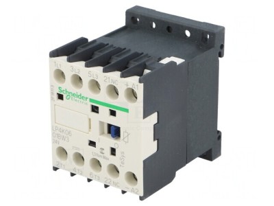 Contactor 3P NO + 3NC 24VDC 6A 690V foto
