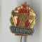 Insigna ideologie comunista - propaganda CSSPB