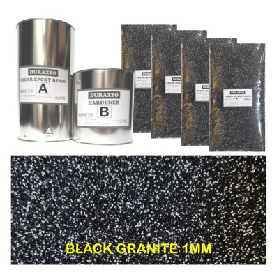 Kit Durazzo Interior Black Granite 1mm foto