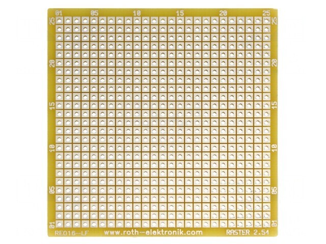 Placă universală singură faţă prototip 67,94mm x 68,58mm