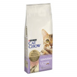 Cumpara ieftin PURINA CAT CHOW Sensitive, Somon, 15 kg