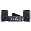 Set karaoke cu amplificator 2x50w + 2 boxe cu bluetooth/usb/sd, Oem