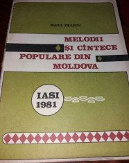 MELODII SI CANTECE POPULARE DIN MOLDOVA PAVEL DELION foto