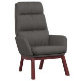 Cumpara ieftin Scaun de relaxare, gri inchis, material textil
