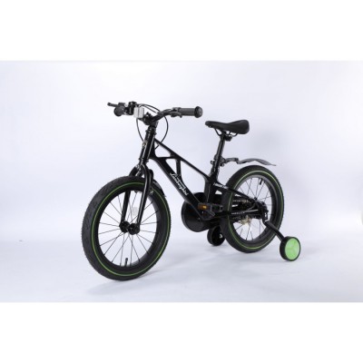 Bicicleta pentru copii Lamborghini 14 inch, cadru magneziu, neagra foto