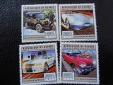 Guineea -Transport,masini celebre,-serie completa,nestampilate MNH
