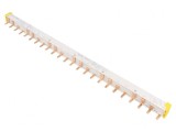 Bară colectoare 4 Poli 415V 100A 24 module