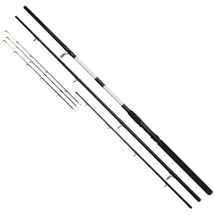 Lanseta DAM Base X Feeder M 3.60m, pana la 90g, 3+3seg