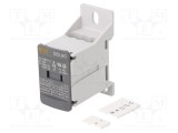 Bloc de distribuție TE Connectivity, 1 pistă, 7 borne, lățime 28,4 mm