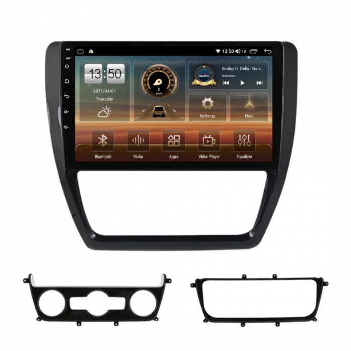 Navigatie dedicata cu Android VW Jetta IV 2011 - 2018, 8GB RAM, Radio GPS Dual