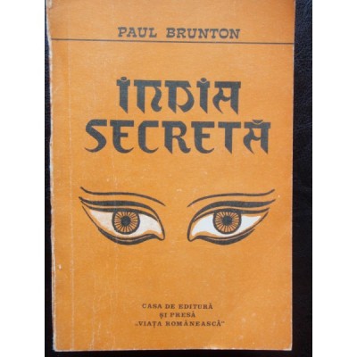 INDIA SECRETA - PAUL BRUNTON foto