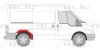 Aparatoare noroi / carenaj roata spate FORD TRANSIT bus (2006 - 2014) BLIC 6504-03-2509592P