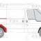 Aparatoare noroi / carenaj roata spate FORD TRANSIT bus (2006 - 2014) BLIC 6504-03-2509592P
