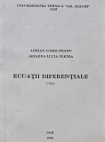 Cumpara ieftin Ecuatii Diferentiale - Adrian Corduneanu, Ariadna Pletea, 1996, 220 pagini, Universitatea Tehnica Iasi, Matematica