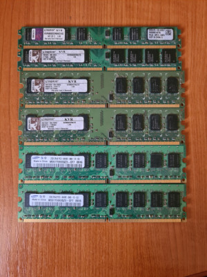kituri memorii PC 4gb ddr2 (2x2gb) dual channel foto