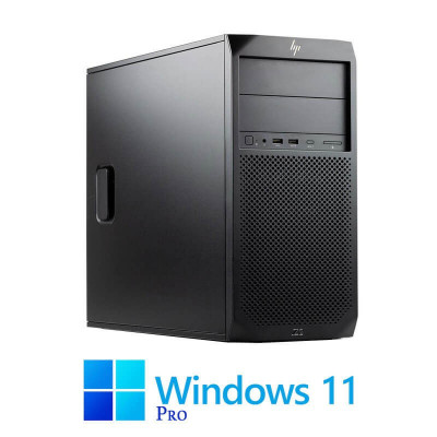 Workstation HP Z2 G4 Tower, Hexa Core i5-9500, 16GB DDR4, SSD, Win 11 Pro foto