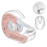 Bandă Dublu Adezivă, 5m x 1.5cm, Fixare &Icirc;mbrăcăminte, Transparentă, Oem