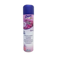 Odorizant Spray Ambiental, Pom Air Spring, 300 ml, Odorizant de Camera Pom Air, Spray de Camera Pom Air, Odorizant 300 ml Tip Spray, Spray de Camera A foto