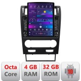 Navigatie Ford Mondeo 2004-2007 dedicata Ouad core 4+32 ecran vertical 9.7" DSP 360 FHD AHD Android radio gps internet kit-mondeo2004-v2+EDT-E709