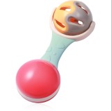 BabyOno Rattle With Teether 3m+ jucărie pentru dentiție cu zornăitoare Ball 1 buc