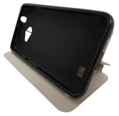 Husa tip carte cu stand neagra (cadru silicon) pentru Allview A4 You foto