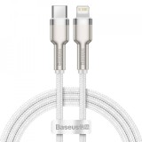 Cablu Baseus Type-C la Lightning 1m alb