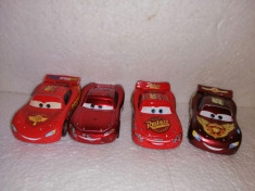 bnk jc Disney Pixar Cars - Lightning McQueen - lot 4 diferite foto