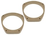 Distanţier MDF 165mm Honda Impregnat Lăcuit 2buc 4CARMEDIA MDF-D.05
