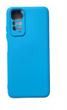 Husa silicon compatibila cu Xiaomi Redmi Note 11 4G Albastru