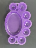 Paletă de amestecat vopsea, violet