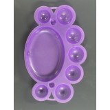 Paletă de amestecat vopsea, violet