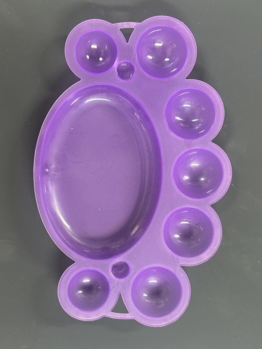 Paletă de amestecat vopsea, violet