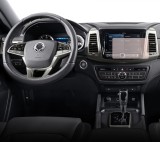 Folie protectie display navigatie Duragon, din silicon, pentru Ssangyong Musso 2018+, mata, anti-amprenta, kit instalare
