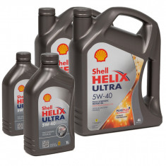 Set 2 Buc Ulei Motor Shell Helix Ultra 5W-40 4L + Set 2 Buc Ulei Motor Shell Helix Ultra 5W-40 1L