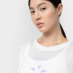 Tricou crop top oversize de yoga pentru femei