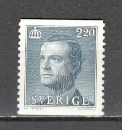 Suedia.1988 Regele Carl XVI Gustaf cu nr. pe spate KS.308