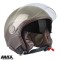 Casca open face pentru scuter - motocicleta (demi-jet) Max Helmets model DJDV06 LS Vision SV (ochelari soare integrati) culoare: maro Genesi mat (MGO)
