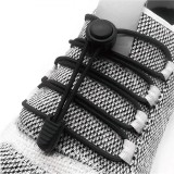 șireturi Pantofi, Fără Brand, Elastice, Fără Legare, Negru, 110 cm