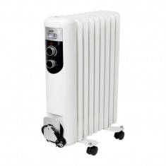 Radiator electric pe ulei 2000 w, 9 elementi, 3 trepte incalzire, termostat mecanic, 12x60x44 cm MultiMark GlobalProd