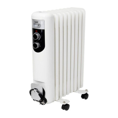 Radiator electric pe ulei 2000 w, 9 elementi, 3 trepte incalzire, termostat mecanic, 12x60x44 cm MultiMark GlobalProd foto