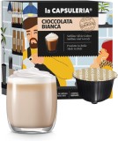 Ciocolata Calda Alba, 16 capsule compatibile Dolce Gusto, La Capsuleria